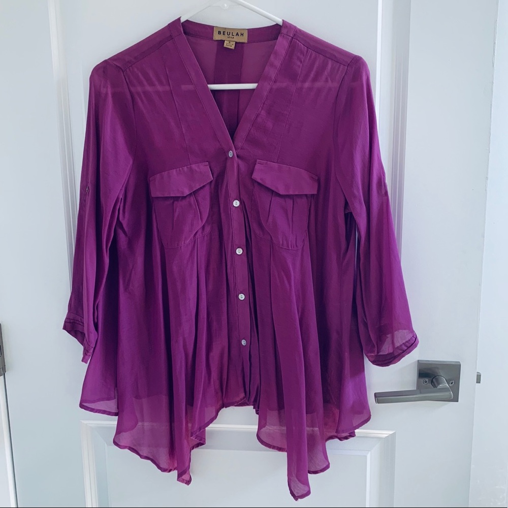Purple Blouse